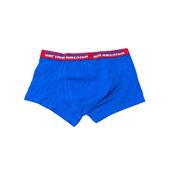 Marvel Captain America Shield Blue Short Boxer Briefs Mens Large - Picture 4 of 5